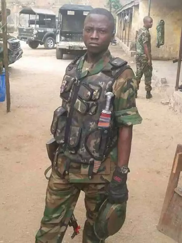 Heartbreaking: Another Gallant Young Nigerian Soldier Killed by Boko Haram (Photo)